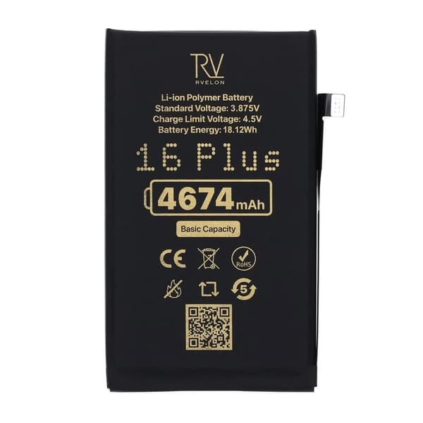 RV Battery iPhone 16 Plus 4674mAh Premium