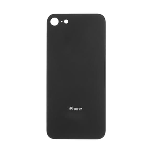 iPhone 8 Back Glass with Adhesive Tape - Black