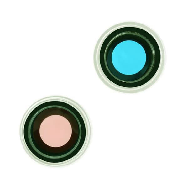 Camera Lens with Metal Frame iPhone 15 and 15 Plus - Green