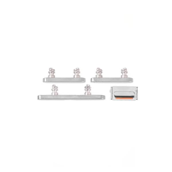 iPhone 13 Pro and 13 Pro Max Side Buttons - Silver