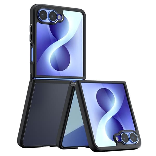Samsung Galaxy Z Flip8 Matte Case - Transparent Black
