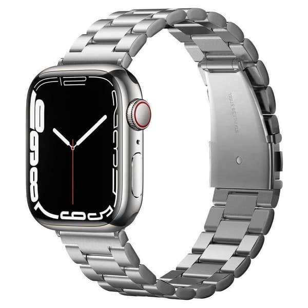 Spigen Modern Fit Apple Watch Ultra/Ultra 2 49mm etc Watch Strap - Silver