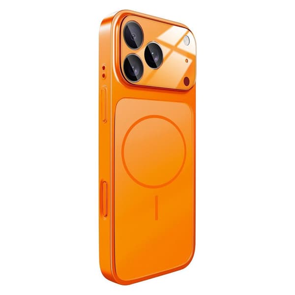 iPhone 17 Pro Max Shockproof MagSafe Case - Orange