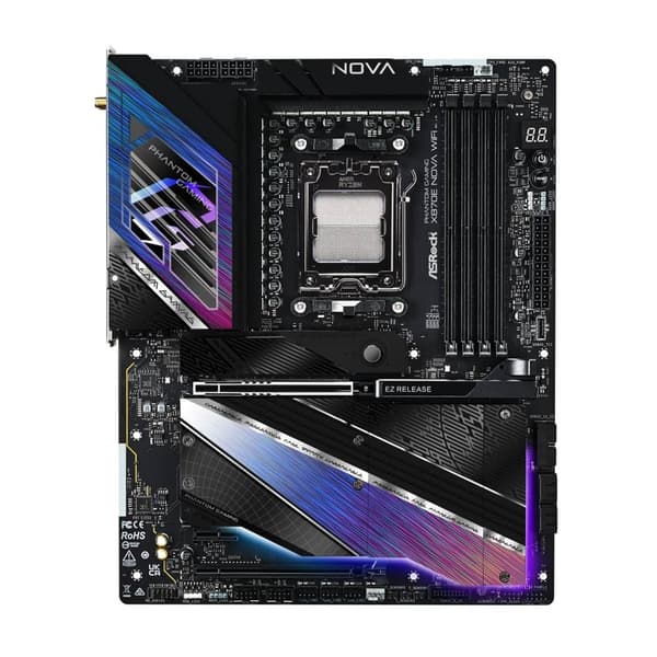ASRock X870E Nova WiFi ATX-moderkort - Nyskick