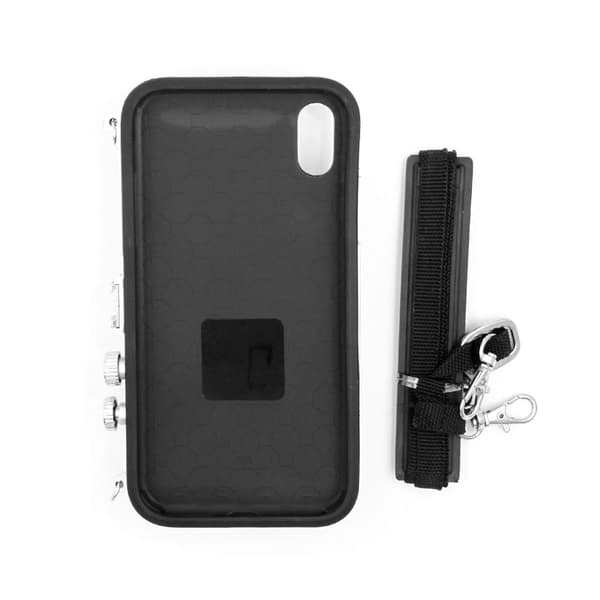 Mobilskal Silikon iPhone XS Max Kameramotiv - Svart