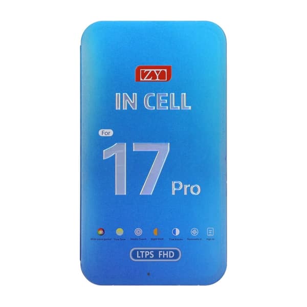 iPhone 17 Pro In-Cell FHD COF LCD Display Black(ZY brand))