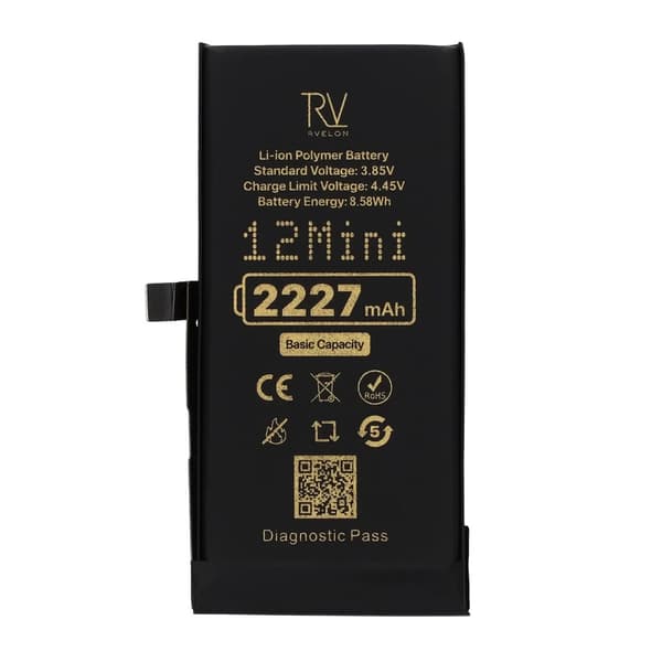 RV Battery iPhone 12 Mini 2227mAh Diagnostic Pass Original