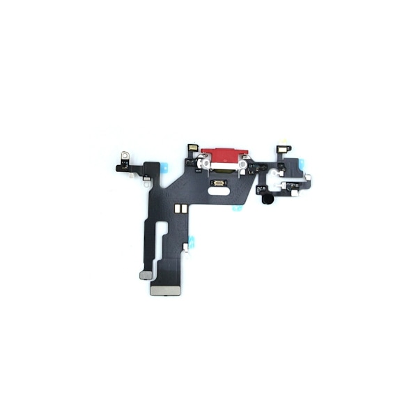 iPhone 11 Laddkontakt Flexkabel - Röd