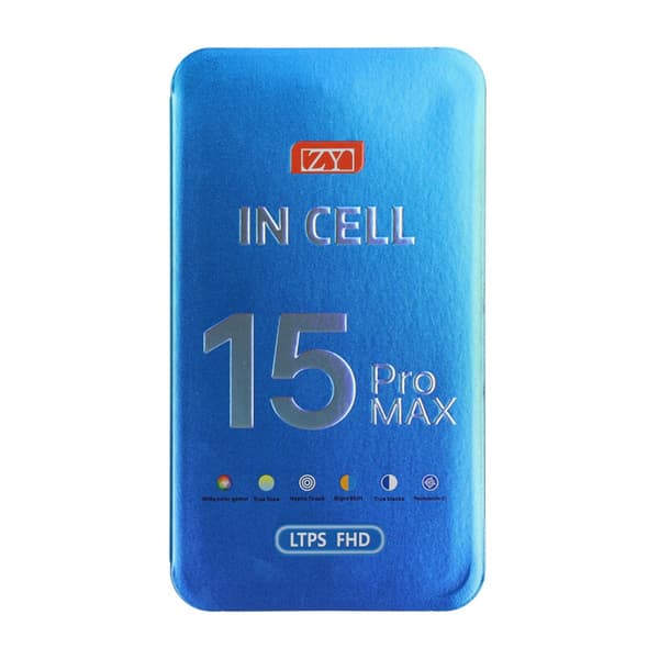 iPhone 15 Pro Max ZY In-Cell FHD COF LCD Display High Quality Black