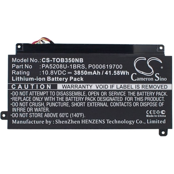 Battery for Toshiba CB35-A3120 etc
