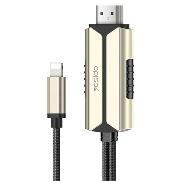 Bargain corner Yesido Lightning to HDMI Cable 1080P, 2m