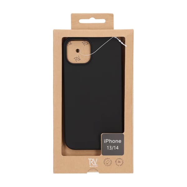 Rvelon Mobile Case Silicone MagSafe for iPhone 13 and 14 - Black