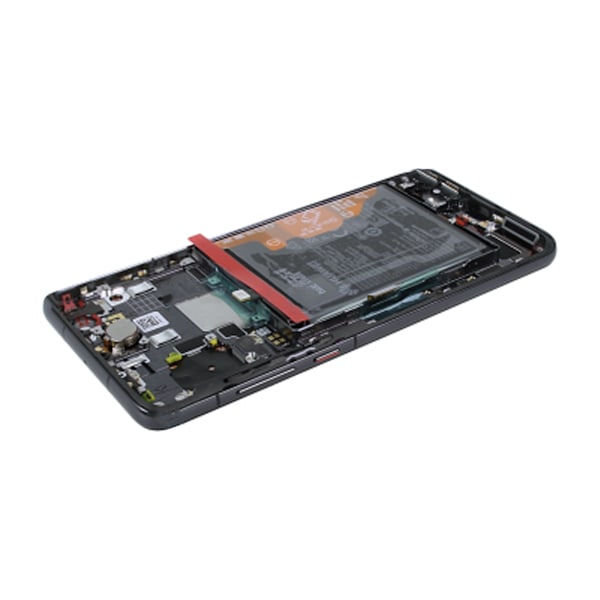 Huawei P40 Skärm med LCD Display + Batteri Original - Svart