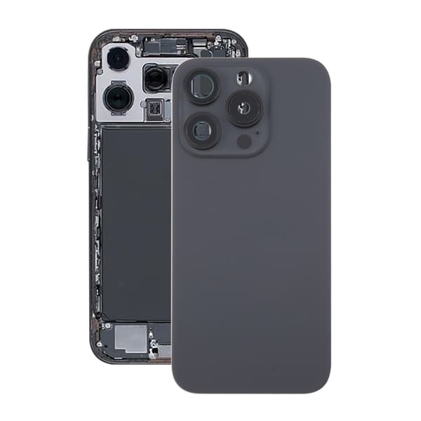 iPhone 16 Pro Max Back Cover Glass OEM Black With bracket and Magsafe Magnet