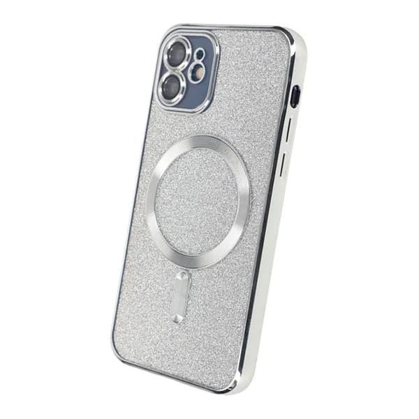 Luxury Phone Case with Magsafe iPhone 11 - Silver