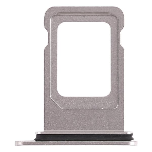 iPhone Xs Max Simkortshållare - Silver - Original Svart