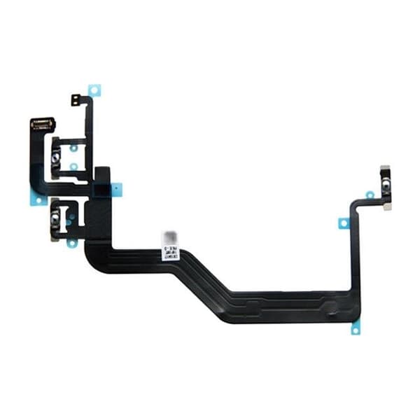 Original iPhone 12 Pro Flexkabel för Strömknapp & Volymknapp Svart