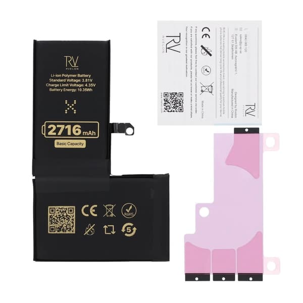 RV Battery iPhone X 2716mAh Premium