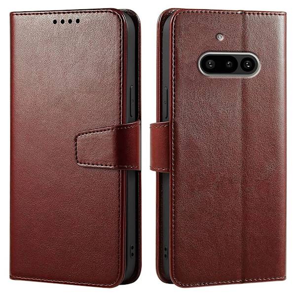 Nothing Phone (3a) Wallet Cover - Brown