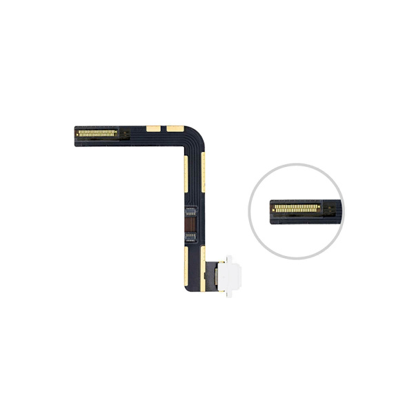 iPad 8 10.2" 2020 Laddkontakt - Vit