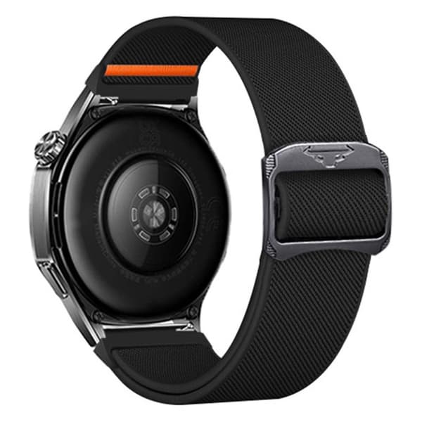 Huawei Watch GT 5/5 Pro/4 46mm Nylon Watch Strap – Black