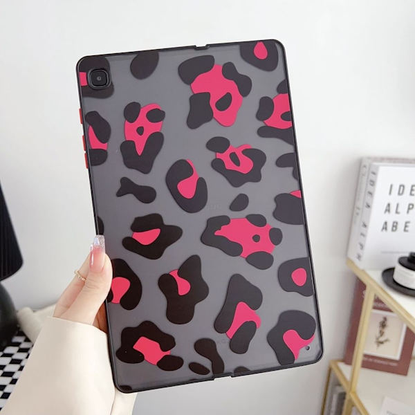 Samsung Galaxy Tab S6 Lite etc. Pattern Case - Red Leopard