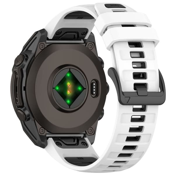 Garmin Fenix 8 43mm etc. Watch Strap - White, Black