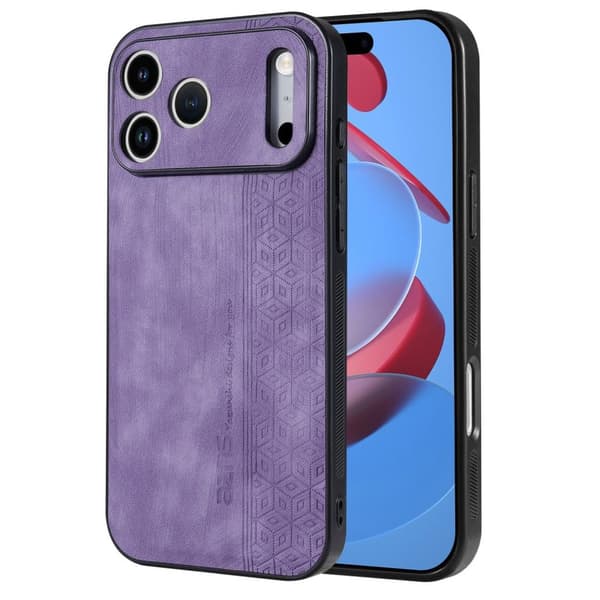 Case in PU-leather iPhone 18 Pro, iPhone 17 Pro - Purple