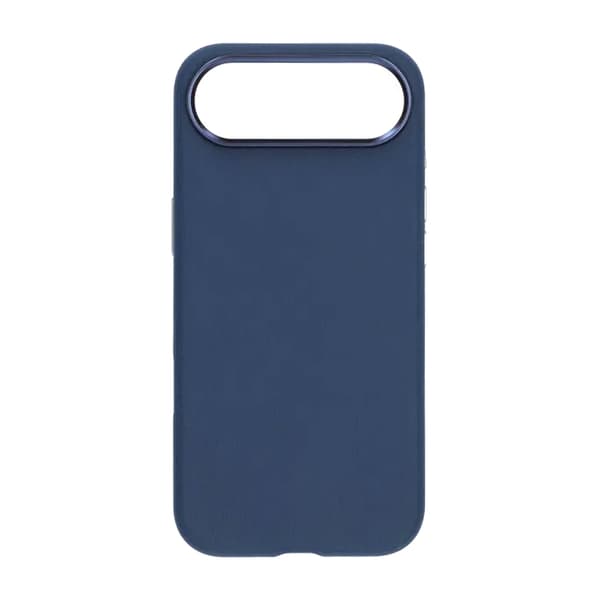Mobile Case Faux Leather with Camera Protection for iPhone Air - Blue