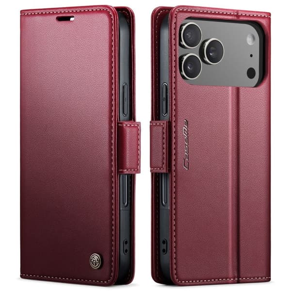 CASEME iPhone 18 Pro/17 Pro Cover with Card Slots - Red