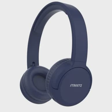 Streetz BT210 Bluetooth Hörlurar On-Ear - Blå - Original Svart