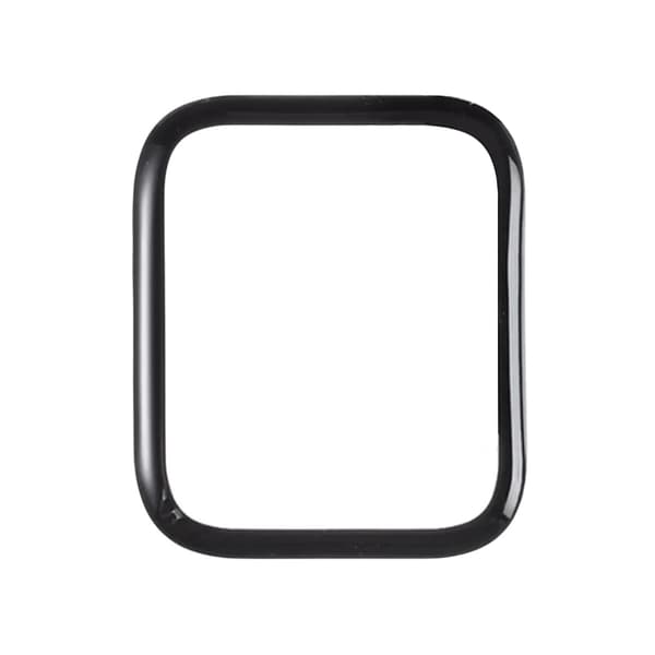 Screen Protector Apple Watch Series 5 Aluminum 40mm - 3D Full Tempered Glass Black