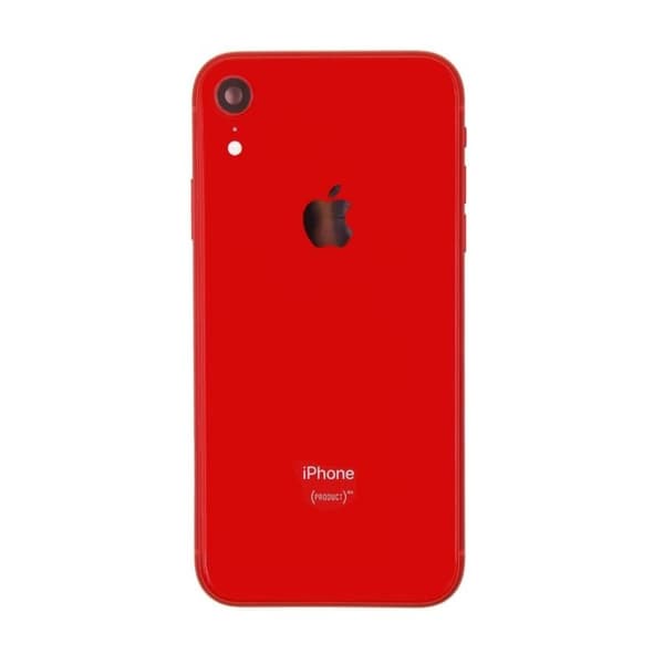 iPhone XR Komplett Baksida Med Alla Flex Kablar Original - Olika Färger Orange