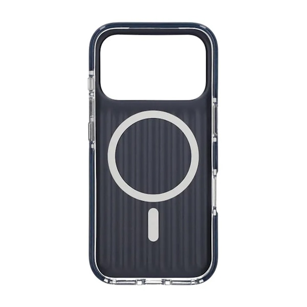 Corrugated Magsafe Mobile Case for iPhone 17 Pro - Dark Blue