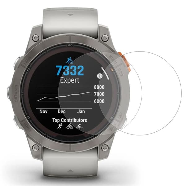 Garmin Fenix 7 Pro Screen Protector TPU Film, 2-pack