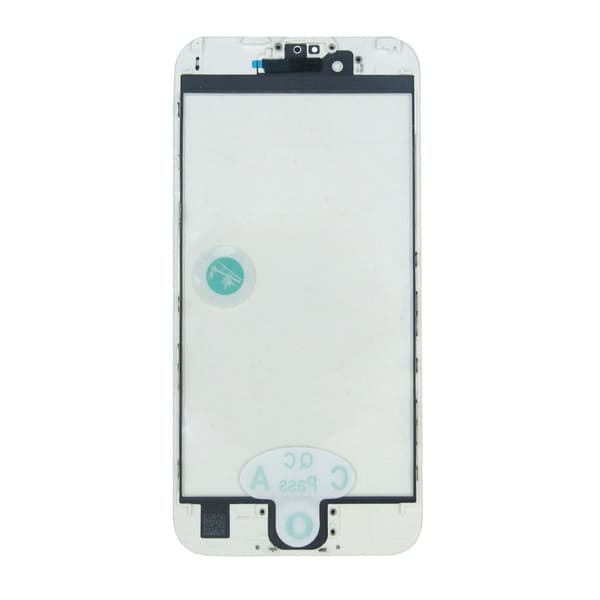 iPhone 6S Glas med OCA-film - Vit