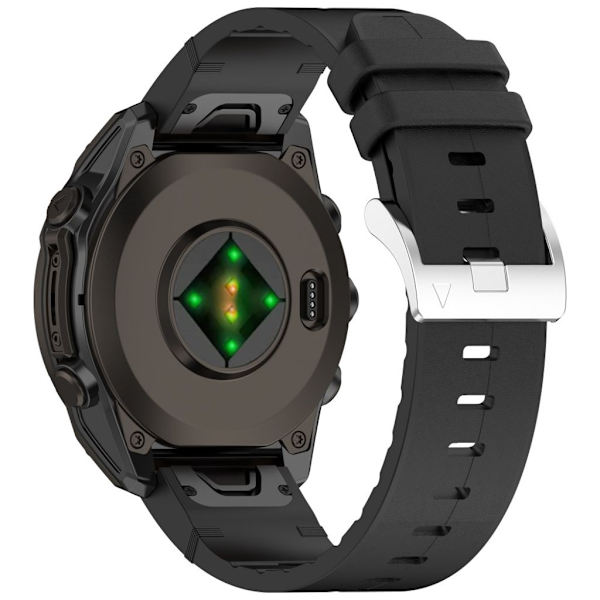 Garmin Fenix 8 47mm etc. Two-colored Watch strap - Black