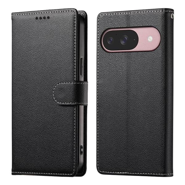 Google Pixel 11 / 11 Pro Wallet Cover PU-leather - Black