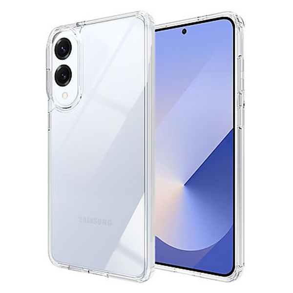 Rvelon Mobile Case Shockproof for Samsung S25 Edge - Transparent