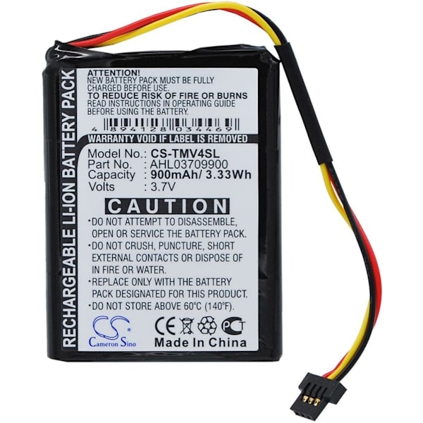Battery for Tomtom 4EE0.001.22 etc