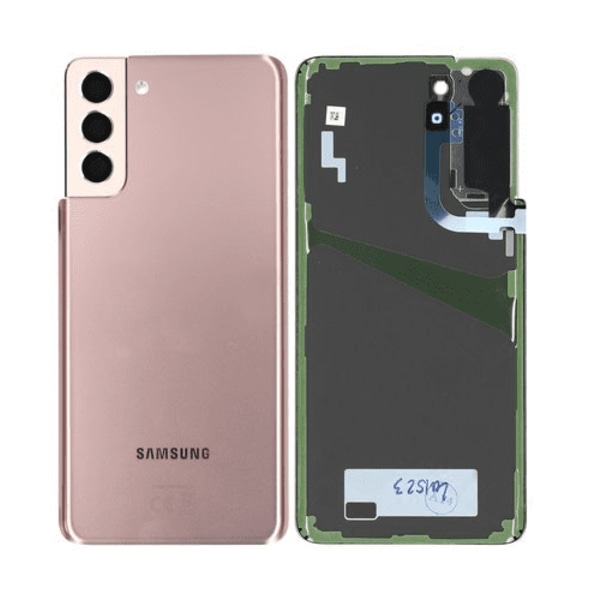 Samsung Galaxy S21 Plus 5G Baksida Med Tejp - Phantom Gold