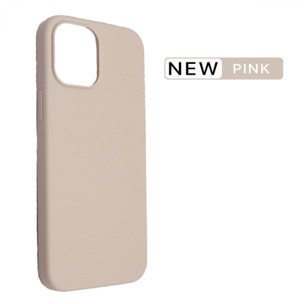 iPhone 12 Pro Max Soft Silikon Skal Hög kvalité - Ljus Rosa