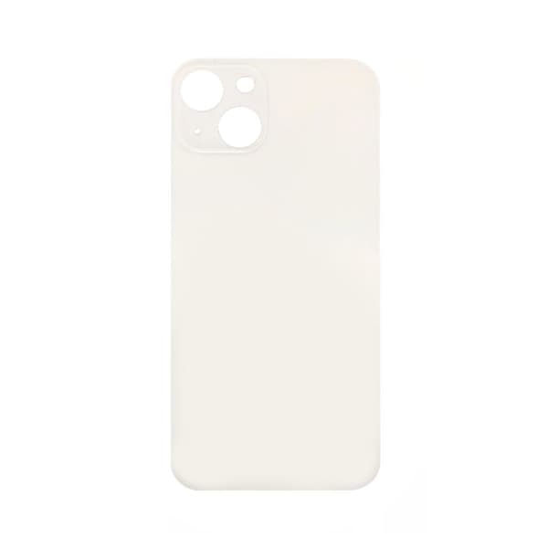 iPhone 13 Baksida Glas med tejp - Vit Svart
