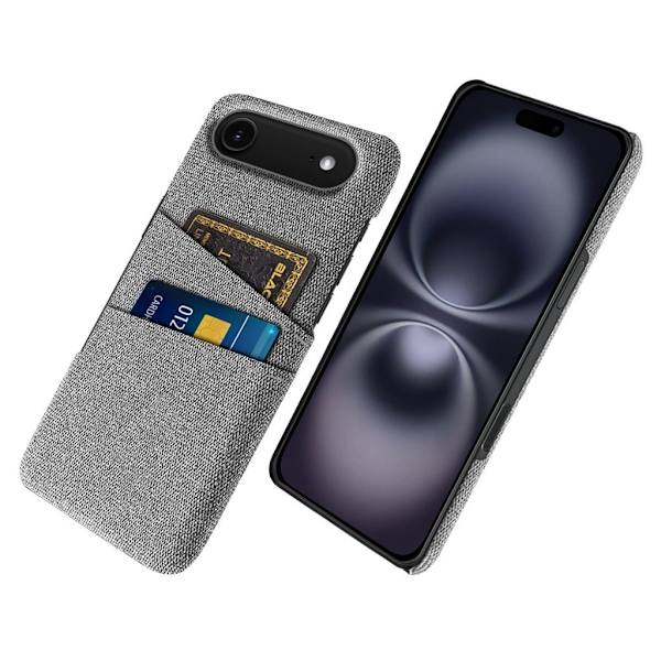 iPhone Air Case with Card Holder - Gray