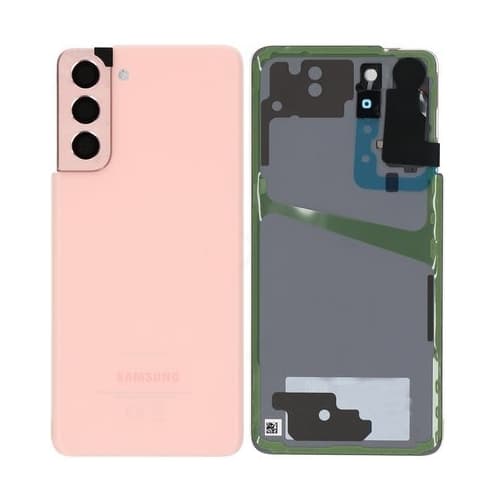 Samsung Galaxy S21 5G Baksida Med Tejp - Phantom Pink Svart