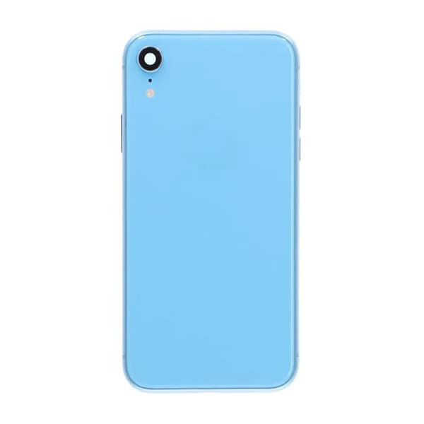 iPhone XR Back Cover with Full Frame Premium - Blue