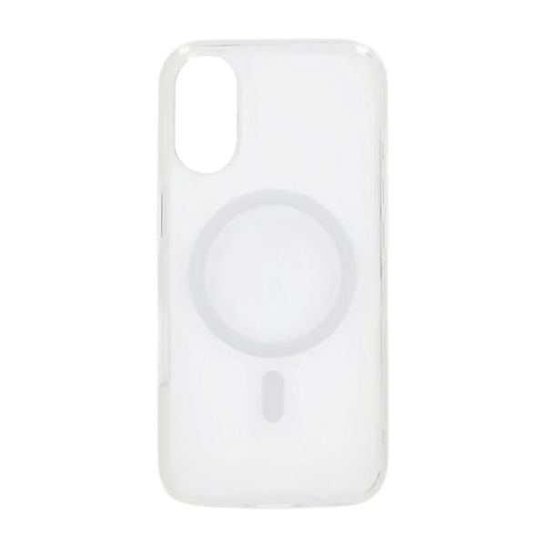 Mobilskal TPU med Magsafe för iPhone 17 - Vit/Transparent