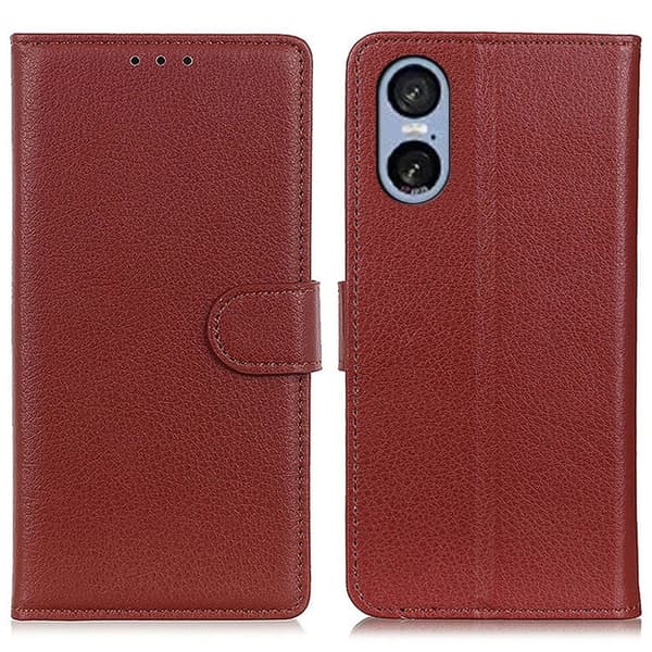 Sony Xperia 5 VI Wallet Cover - Brown