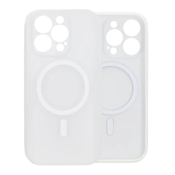 Precise Hole Shield Magnetic Case - iPhone 16 Pro Max White