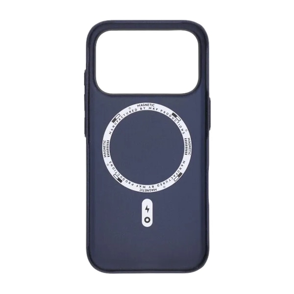 Corrugated Rock Sand Magnetic Case - iPhone 17 Pro Blue